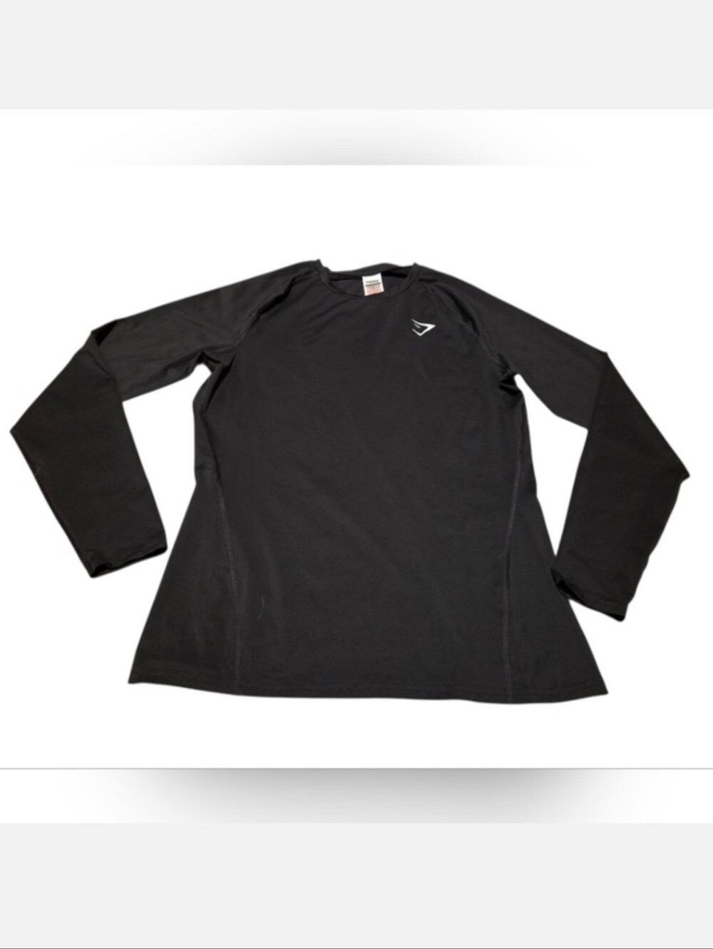 Men's Large Gymshark Black Element Baselayer Long Sleeve T-Shirt